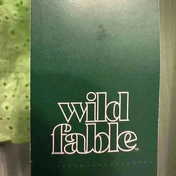 Womens Wild Fable crop top with v neck ruffle sleeves color is eager lemon Small - Picture 10 of 11